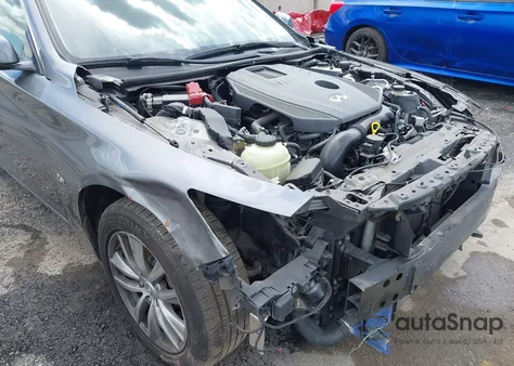 2017 Infiniti Q50 2.0T Base z USA, uszkodzony, nr VIN JN1CV7AP7HM640801